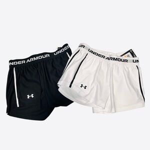 Under Armour Girls NWT Play-Up Performance Shorts w/ Pockets - Small